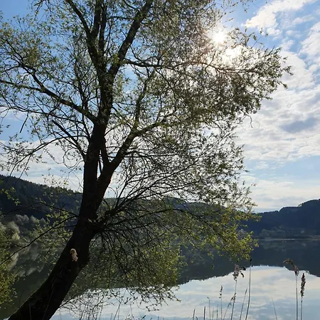 River Mosel Holiday Homes, Meerfeld Studio With A Lake View Zewnętrze zdjęcie